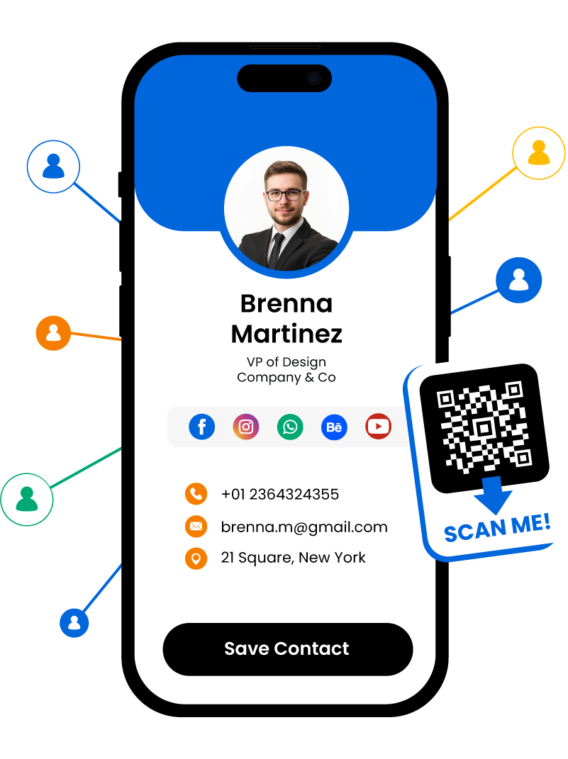 digital business card for WhatsApp
